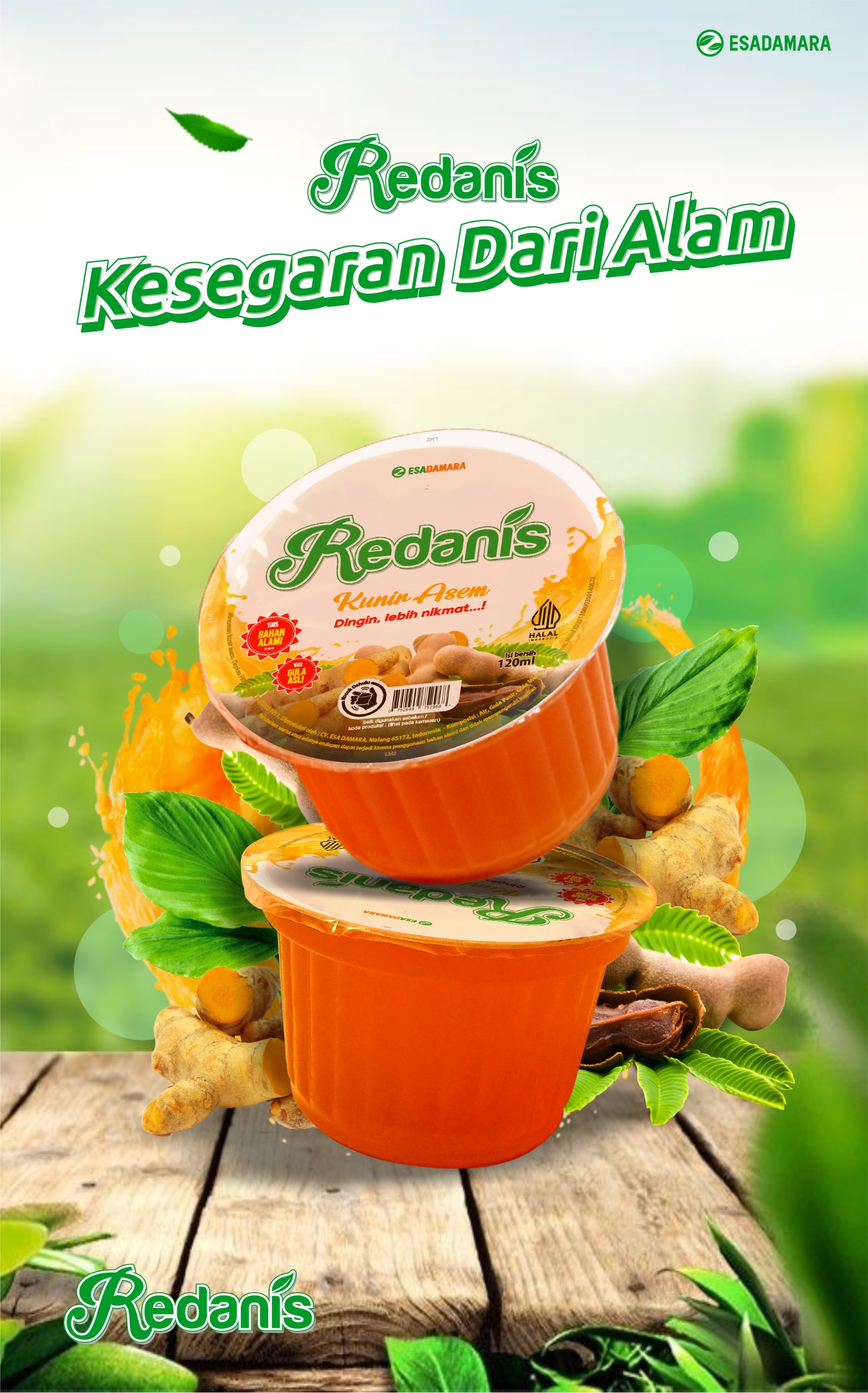 Kunir Asem – Isi 24 cup
